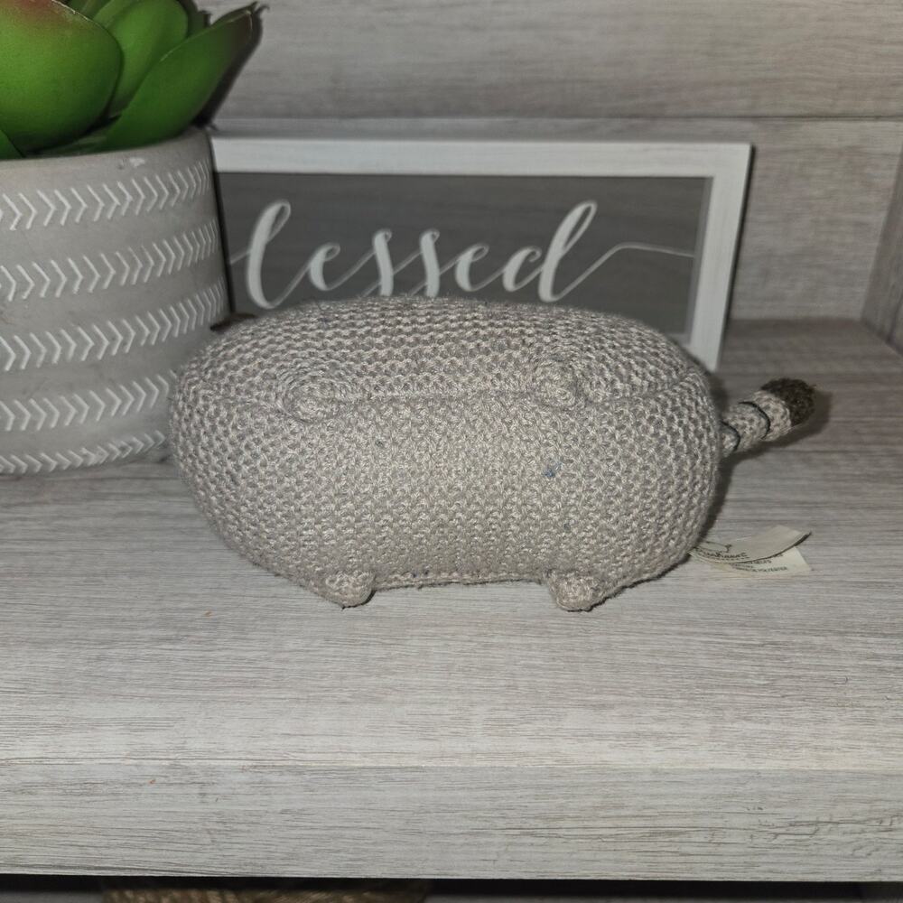 Official Pusheen the Cat Kawaii Soft Crochet Knit Style Plushie - Picture 10 of 10